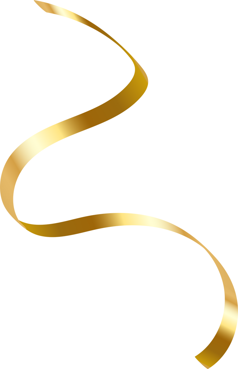 Gold confetti